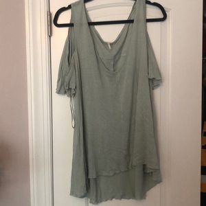 Light green free people shirt